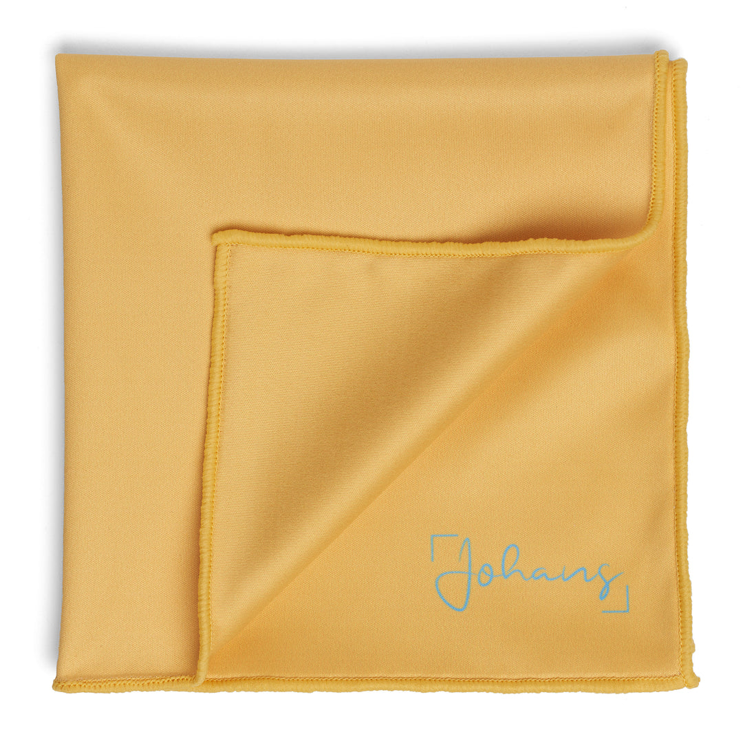 Brillen- und Displaytuch "Gelb"