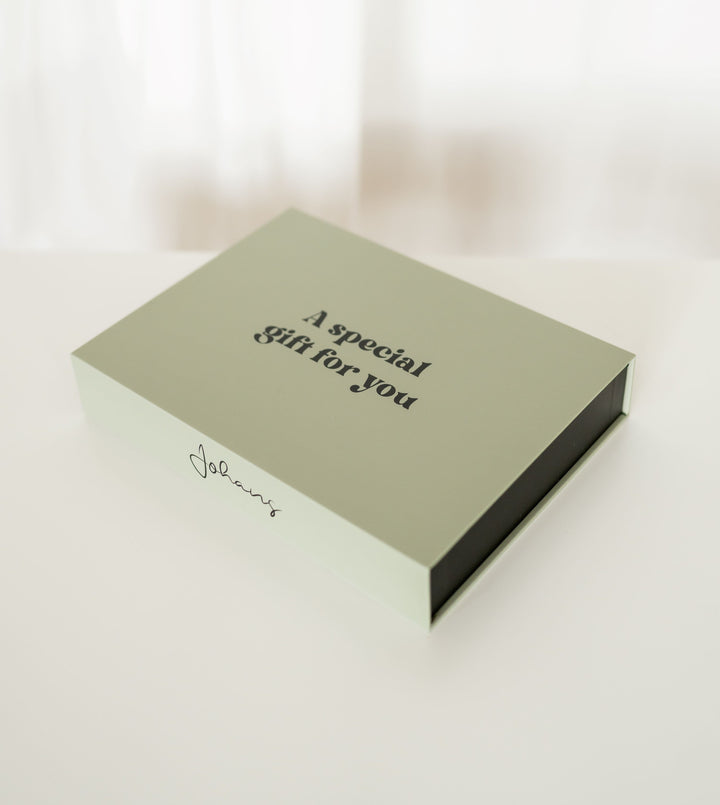 Individuelle Geschenkbox - Puffy Bag Version