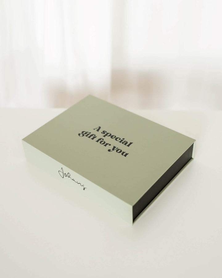 Individuelle Geschenkbox - Puffy Bag Version