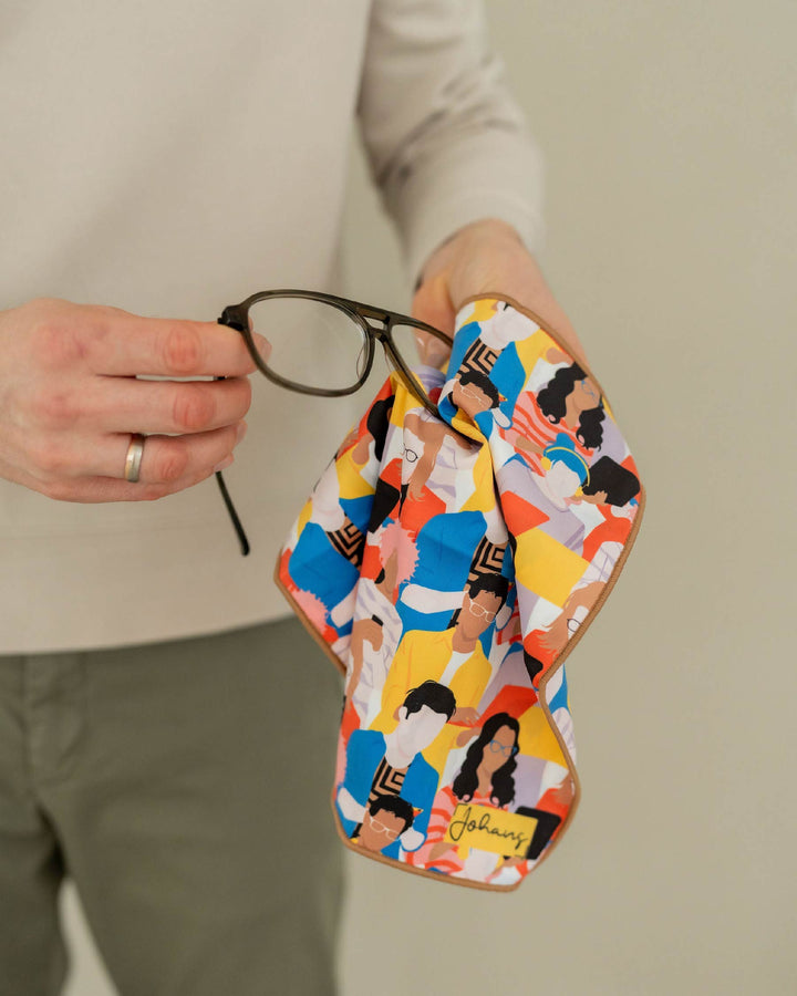 Brillen- und Displaytuch "Folks"