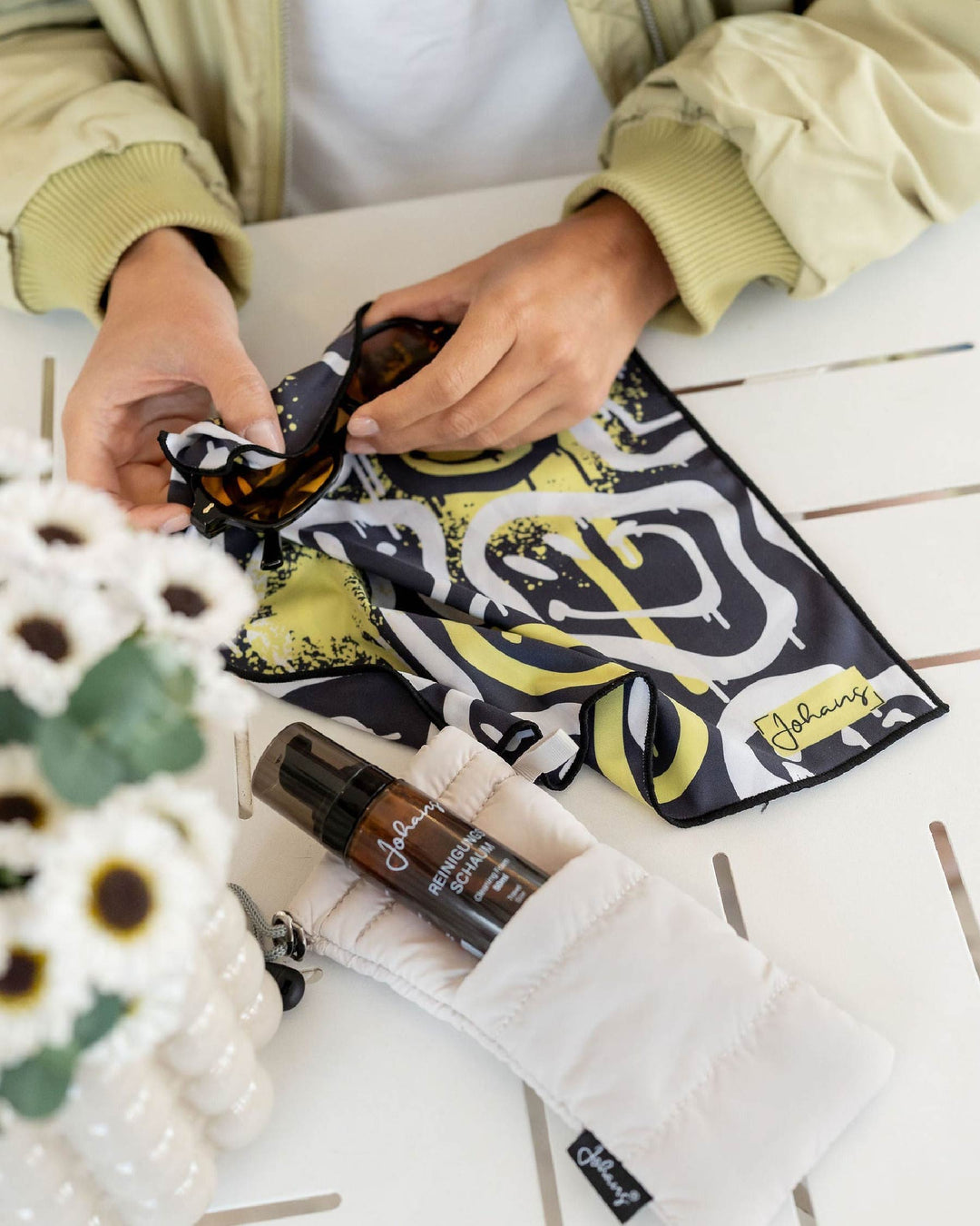 Brillen- und Displaytuch "Neon"