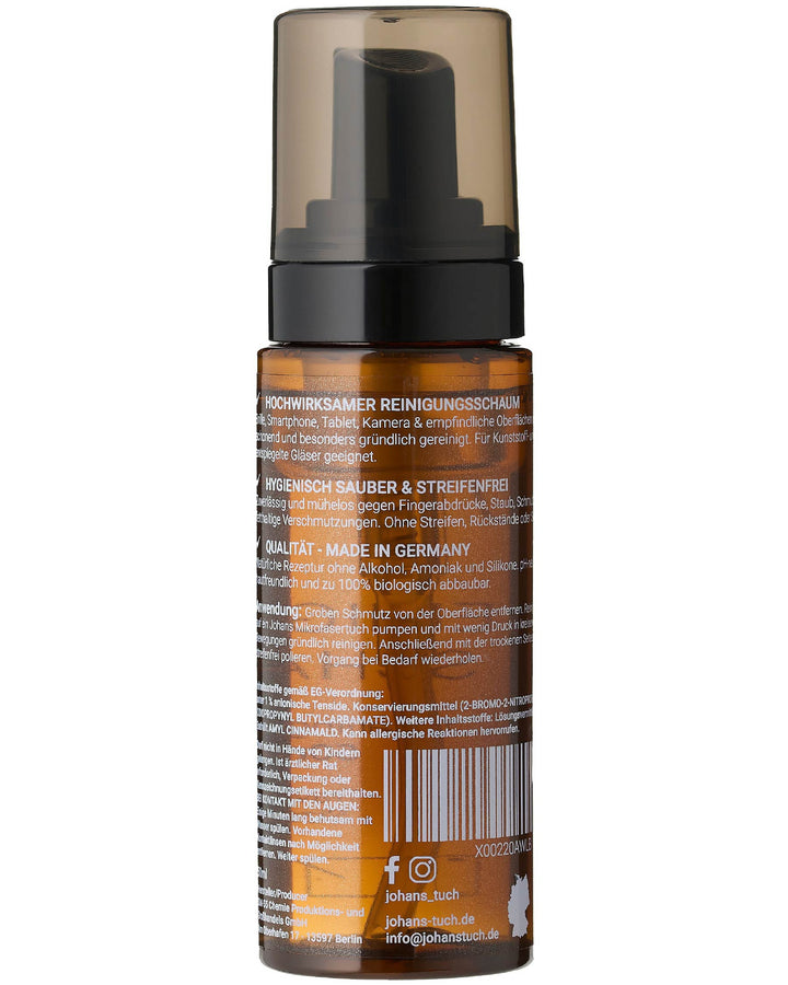 Reisegröße Johans Reinigungsschaum 50ml