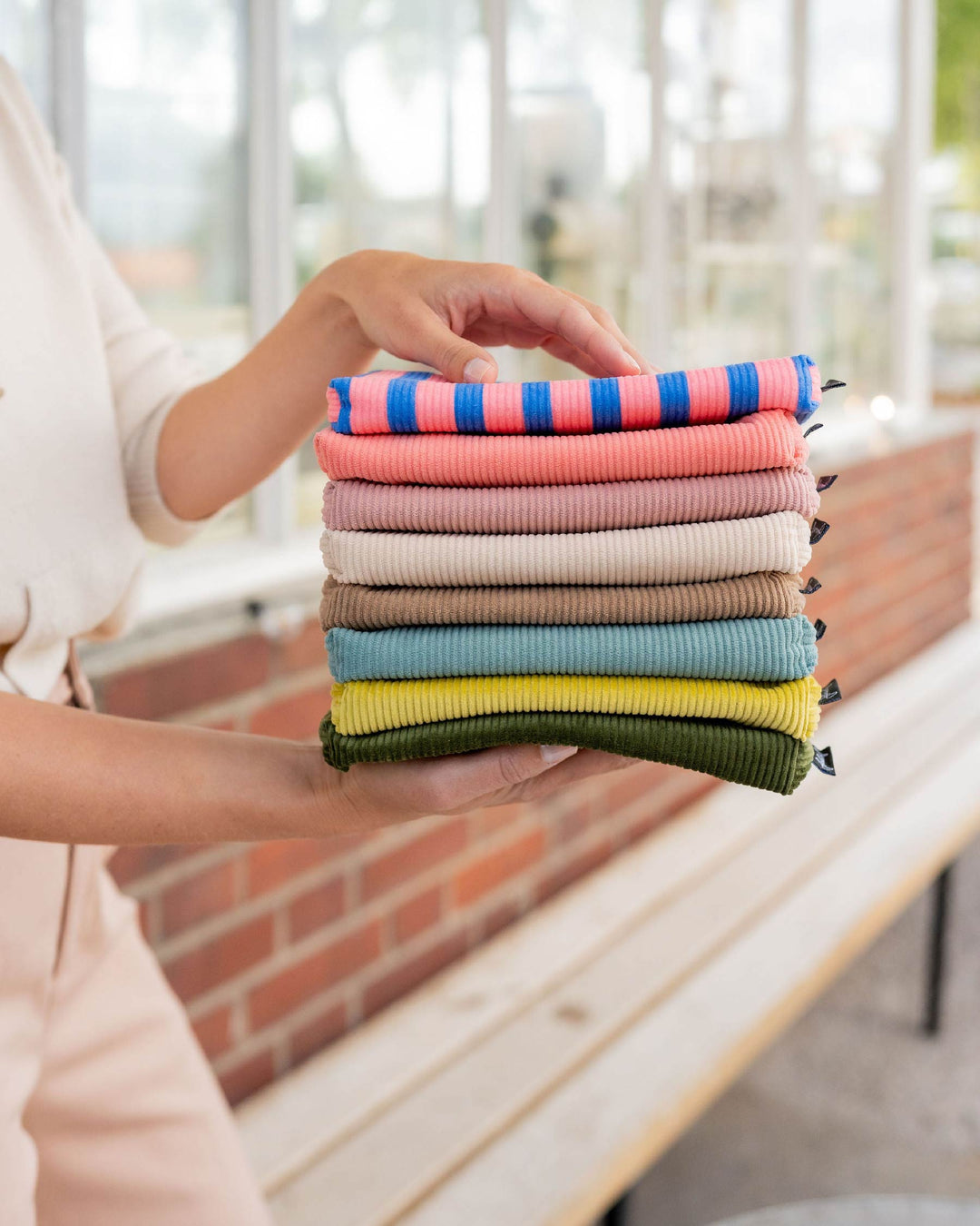 Aufbewahrungs Etui "Stripes"