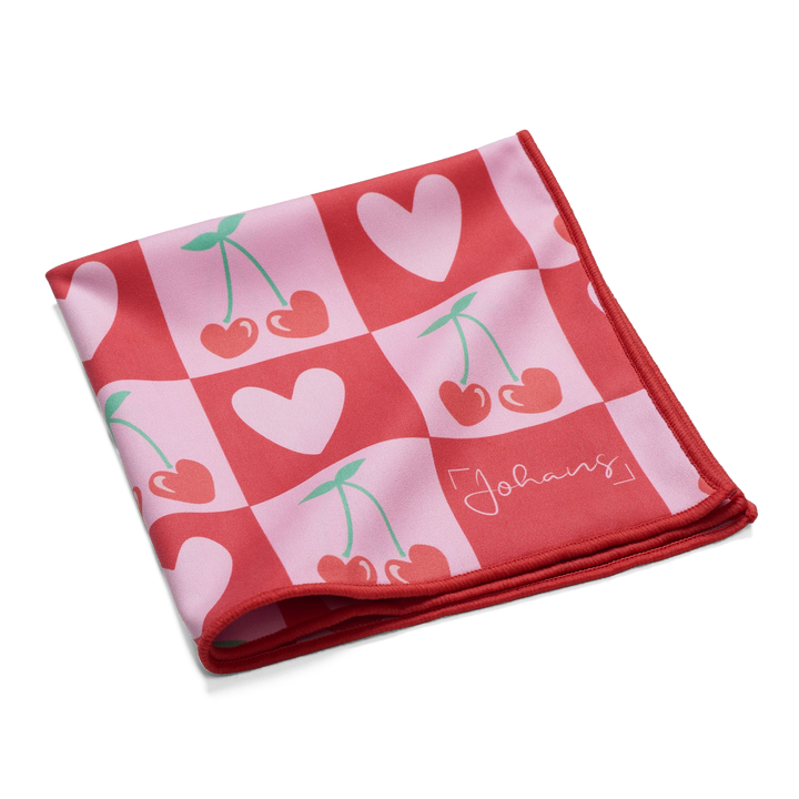 Brillen- und Displaytuch "Cherry Love"