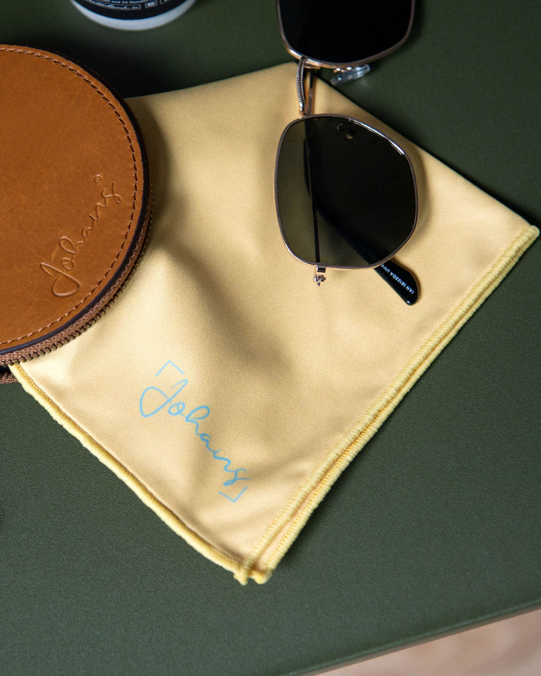 Brillen- und Displaytuch "Gelb"