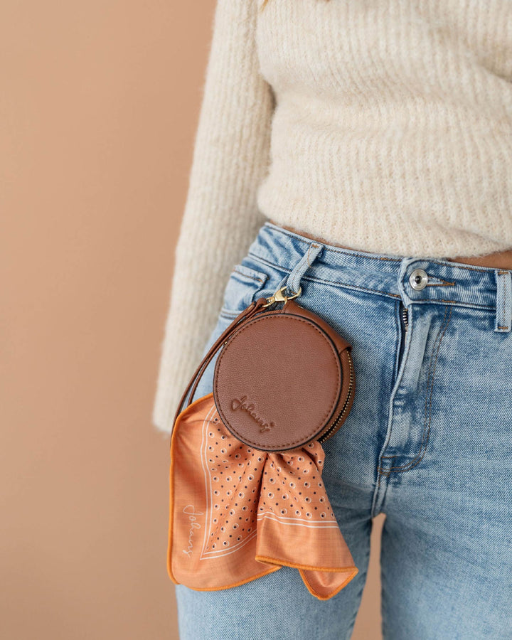 Leder Wallet - braun