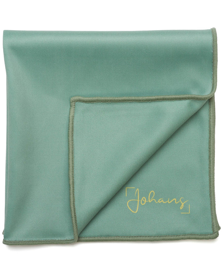 Brillen- und Displaytuch "Salbeigrün"