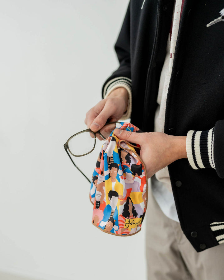 Brillen- und Displaytuch "Folks"