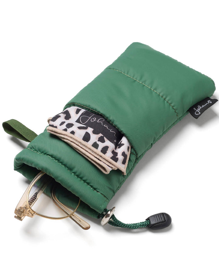 Brillenetui Puffy Bag "Grün"