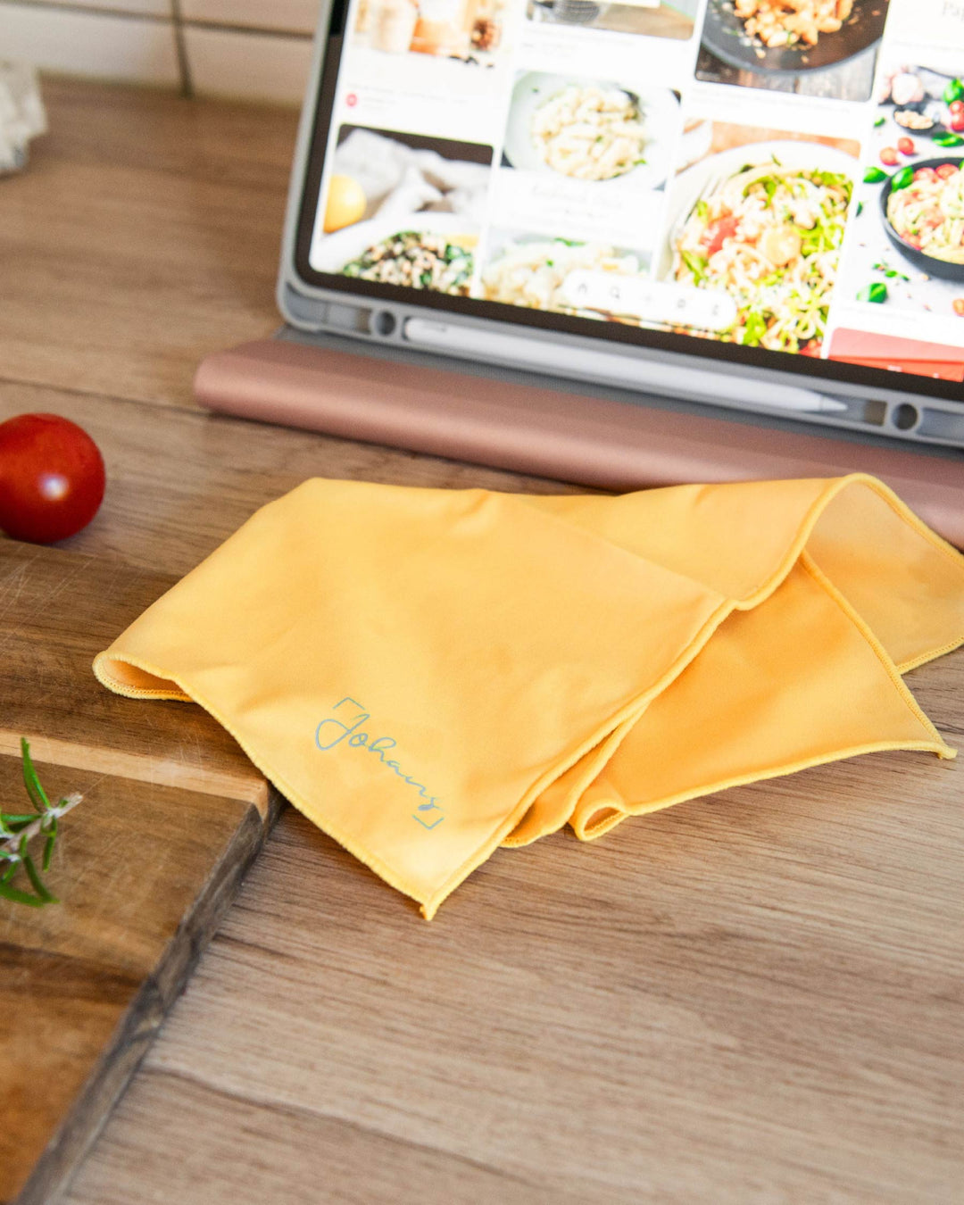 Brillen- und Displaytuch "Gelb"