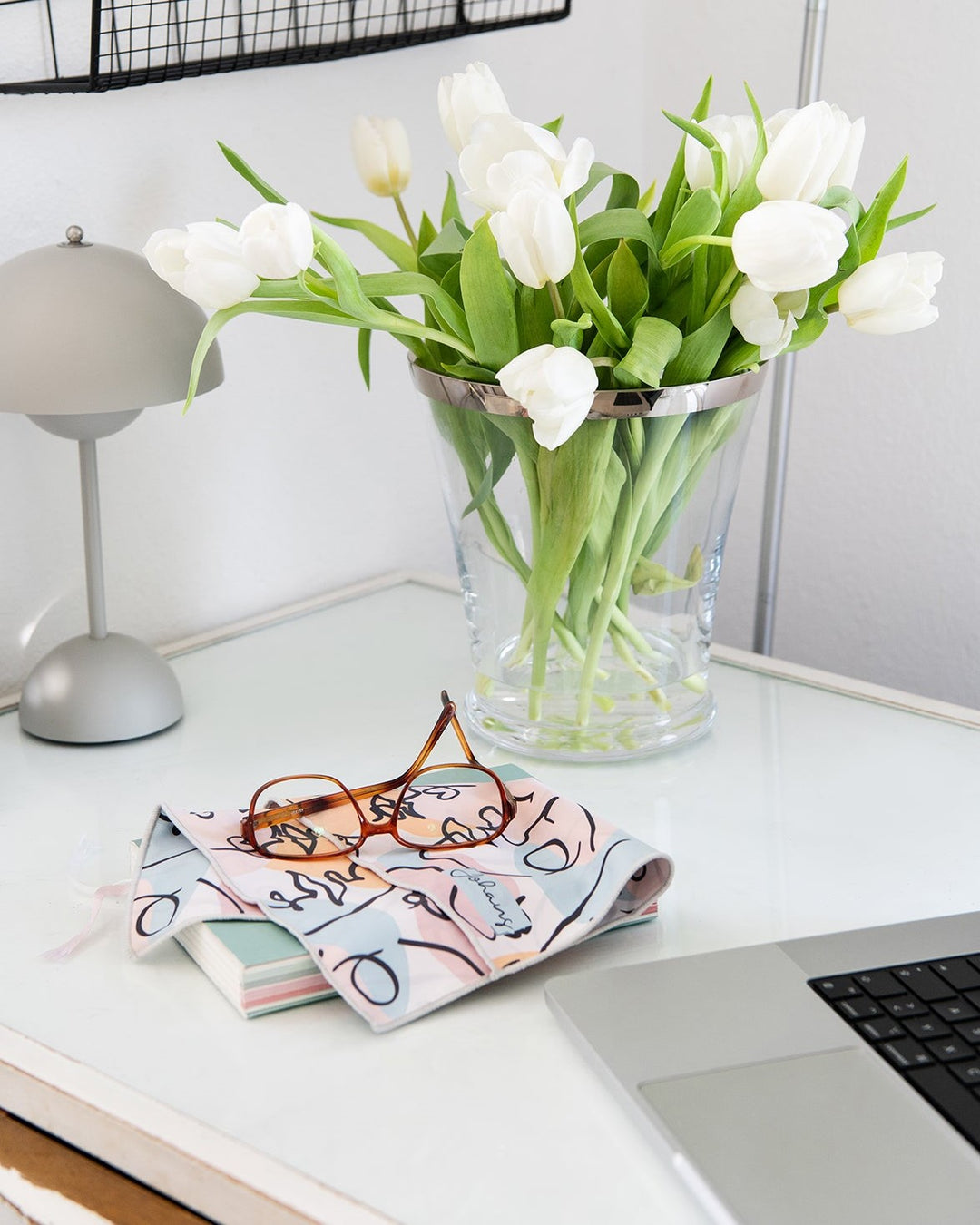 Brillen- und Displaytuch "Faces"