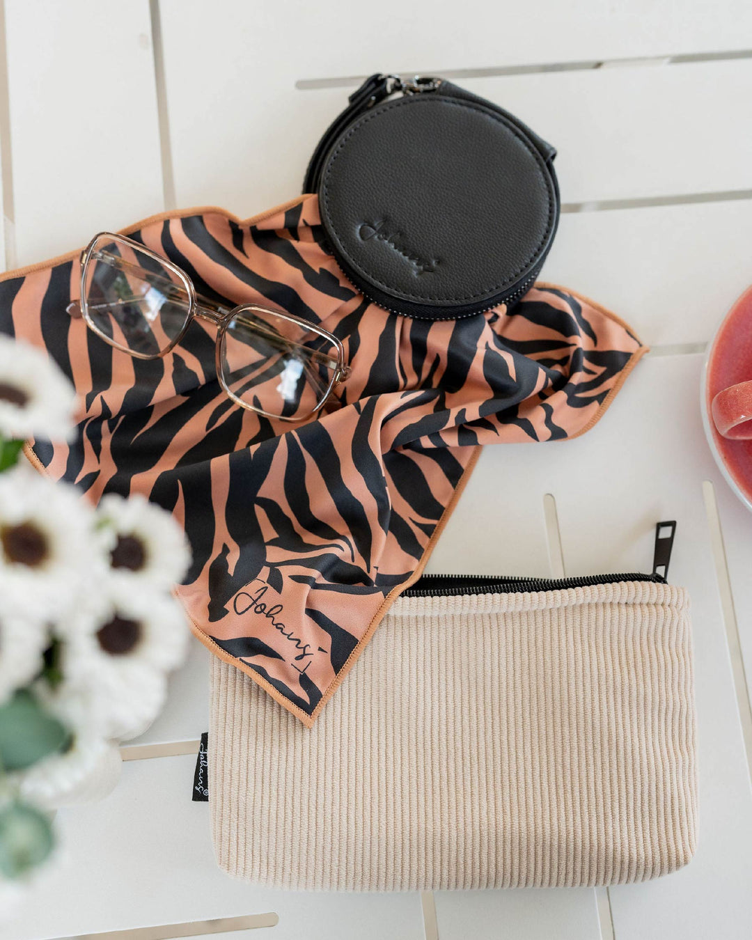 Brillen- und Displaytuch "Tiger"