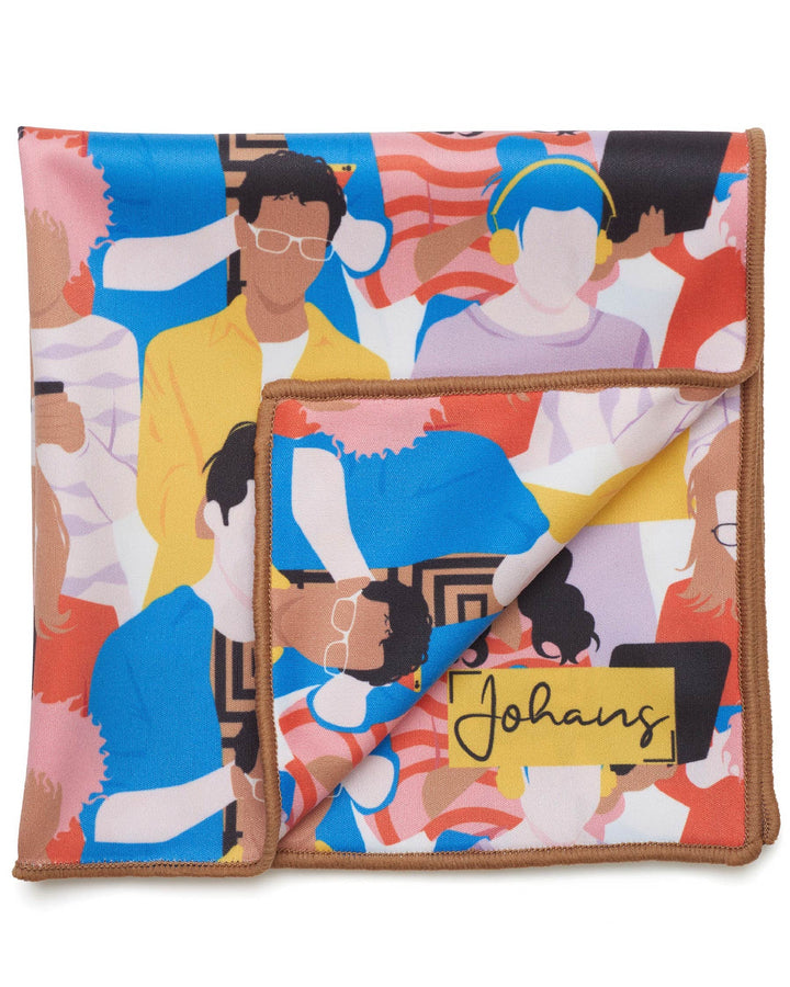 Brillen- und Displaytuch "Folks"