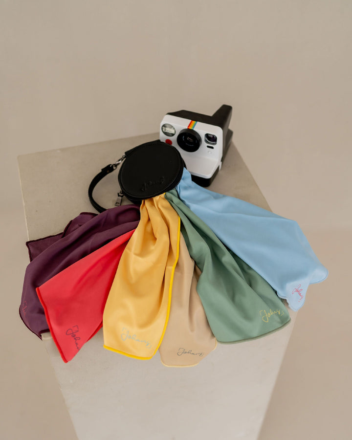 Brillen- und Displaytuch "Sandgelb"