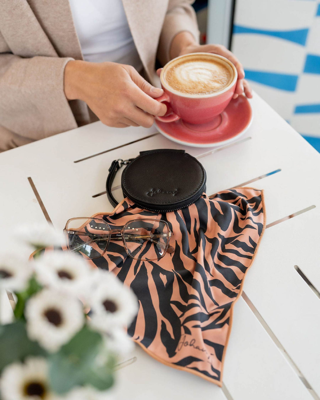 Brillen- und Displaytuch "Tiger"