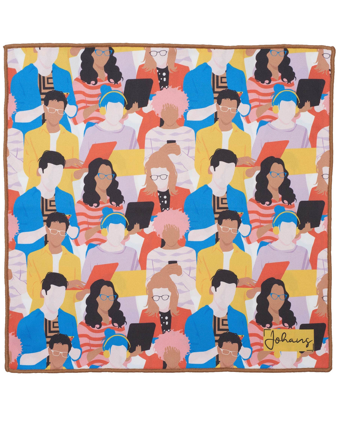 Brillen- und Displaytuch "Folks"