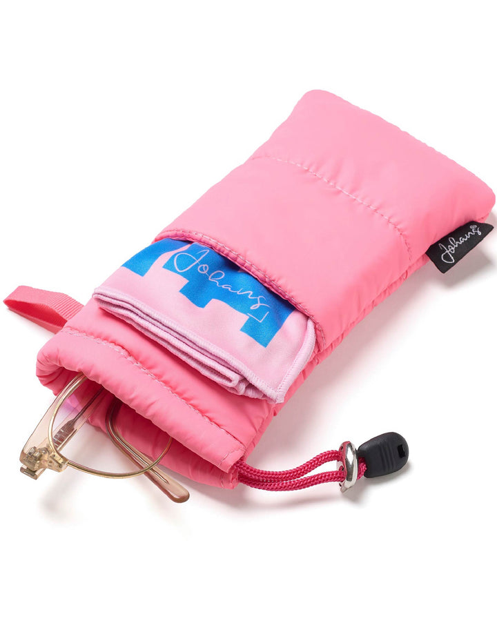 Brillenetui Puffy Bag "Pink"