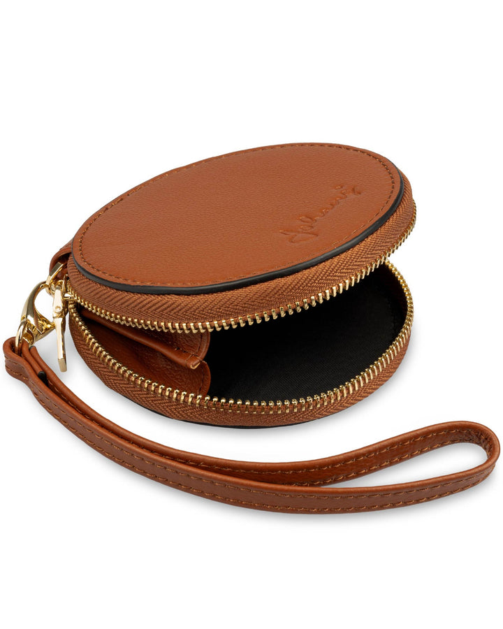 Leder Wallet - braun