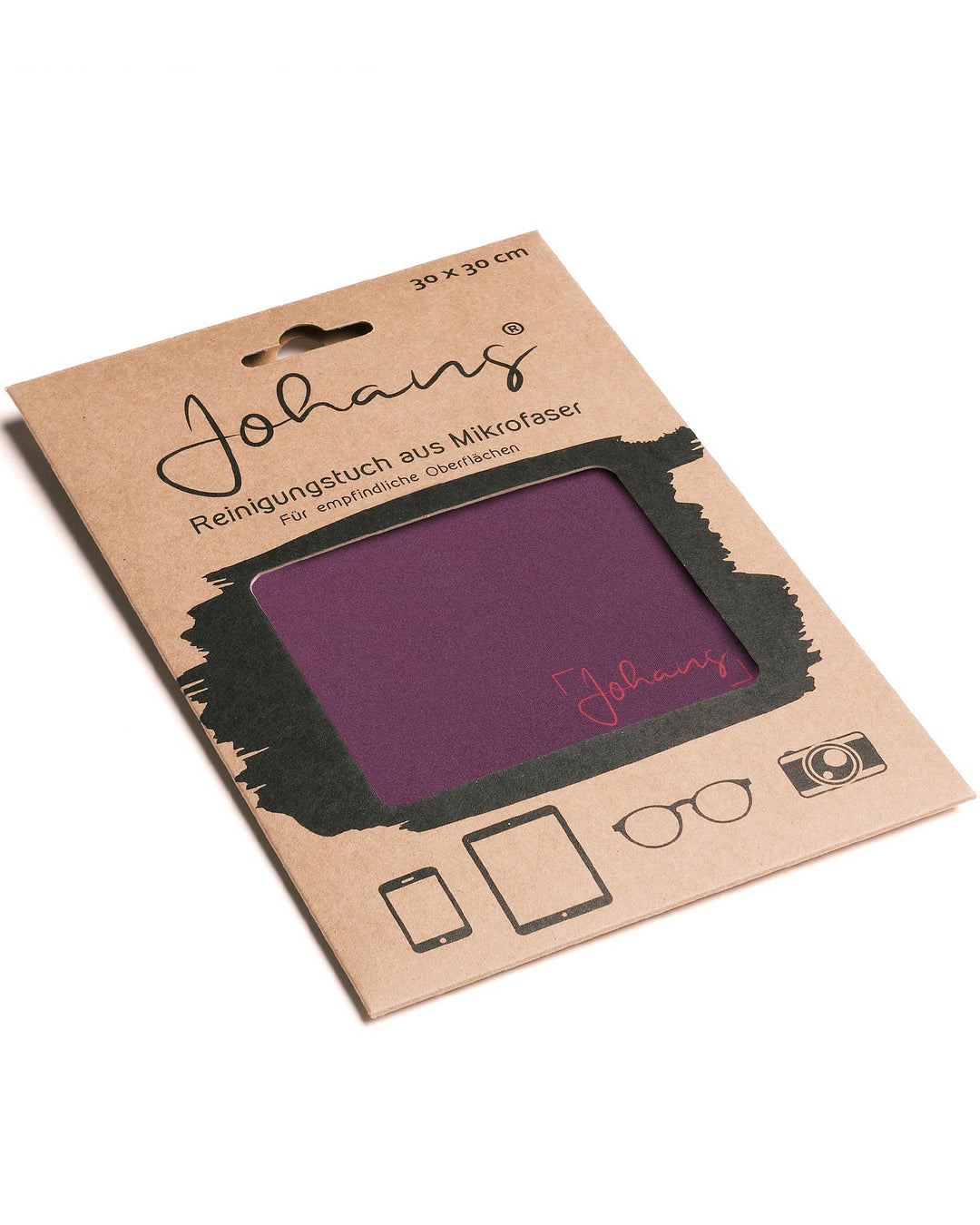 Brillen- und Displaytuch "Burgundy"