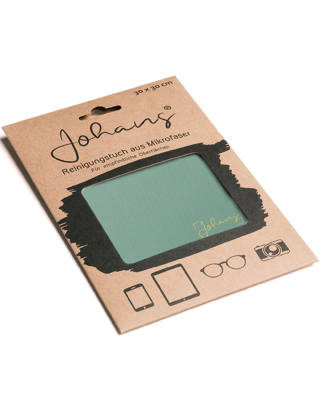 Brillen- und Displaytuch "Salbeigrün"