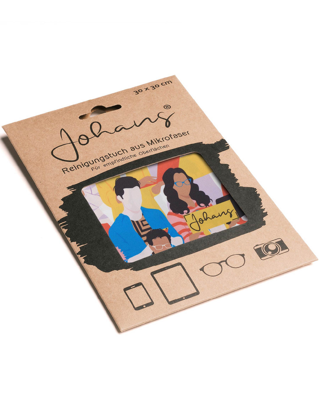 Brillen- und Displaytuch "Folks"