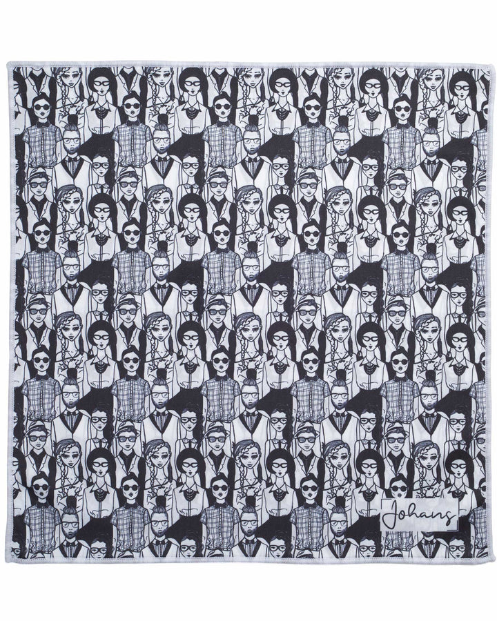 Brillen- und Displaytuch "Crowd"