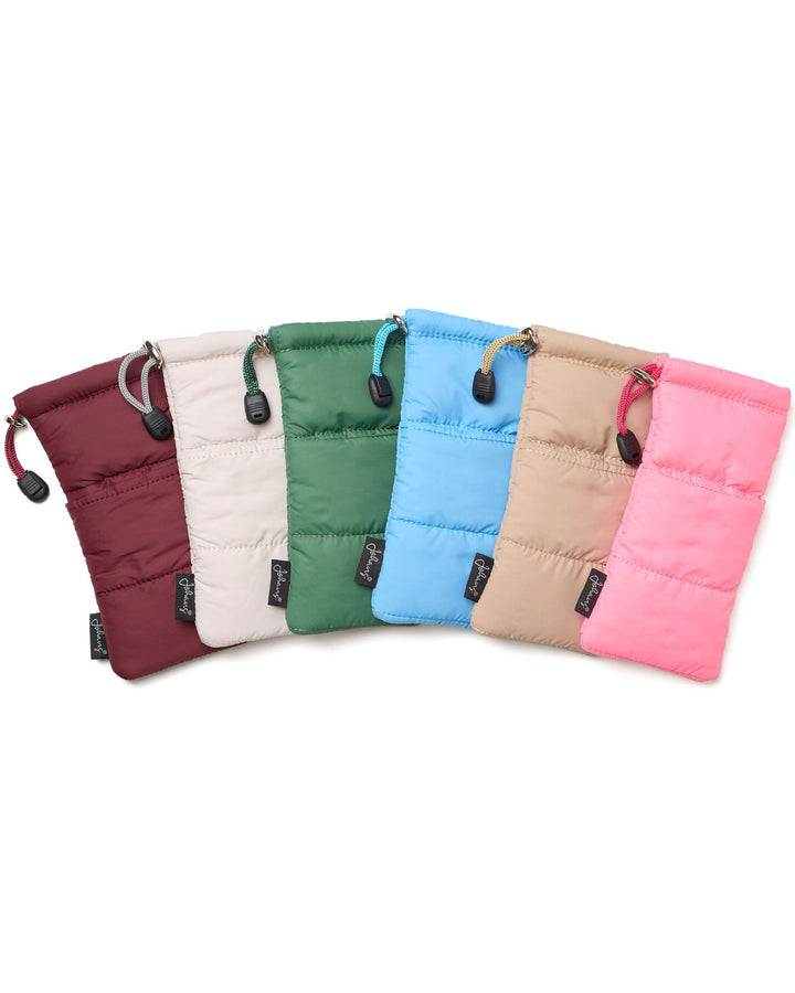 Brillenetui Puffy Bag "Off White"