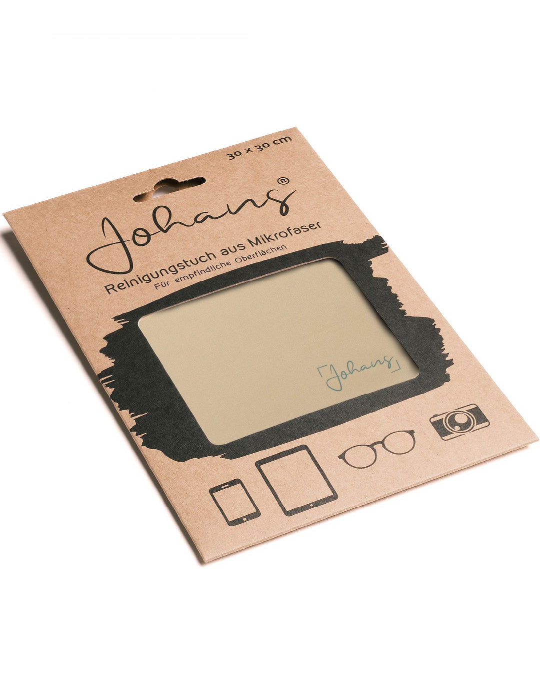 Brillen- und Displaytuch "Sandgelb"