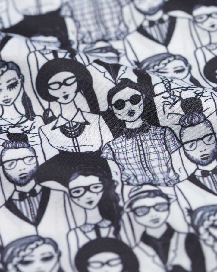 Brillen- und Displaytuch "Crowd"