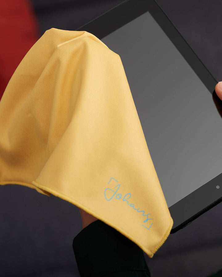 Brillen- und Displaytuch "Gelb"