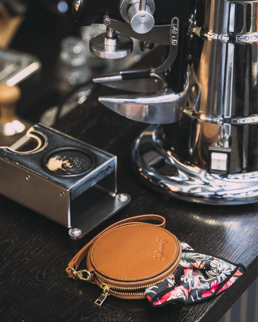 Leder Wallet - braun