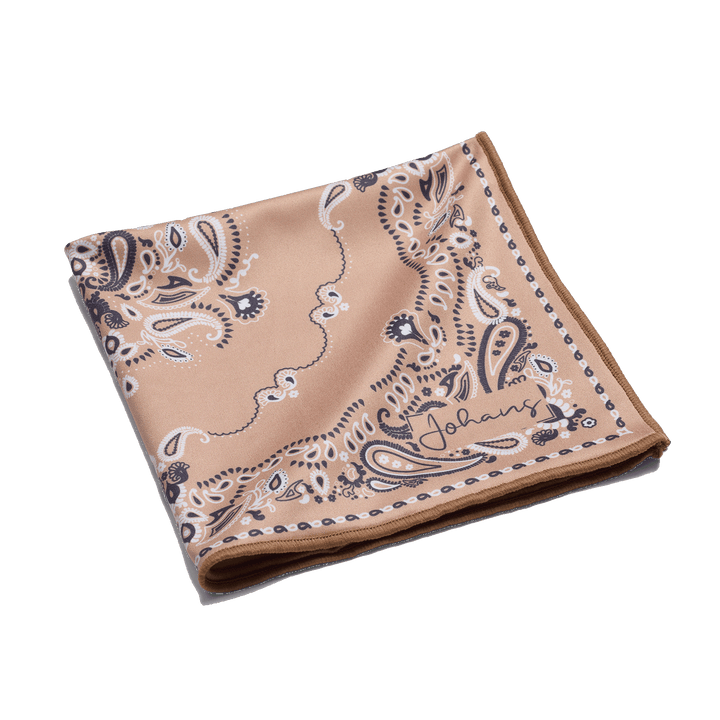 Brillen- und Displaytuch "Beige Bandana"