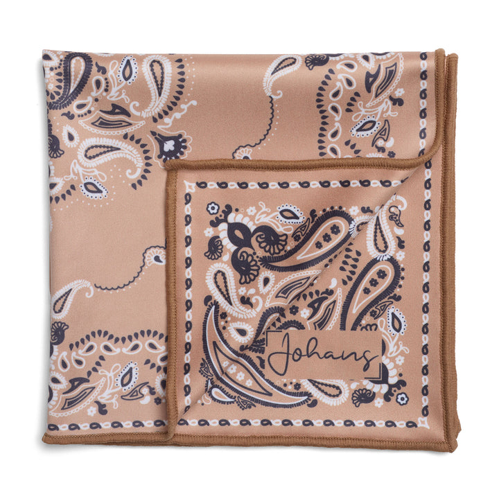 Brillen- und Displaytuch "Beige Bandana"