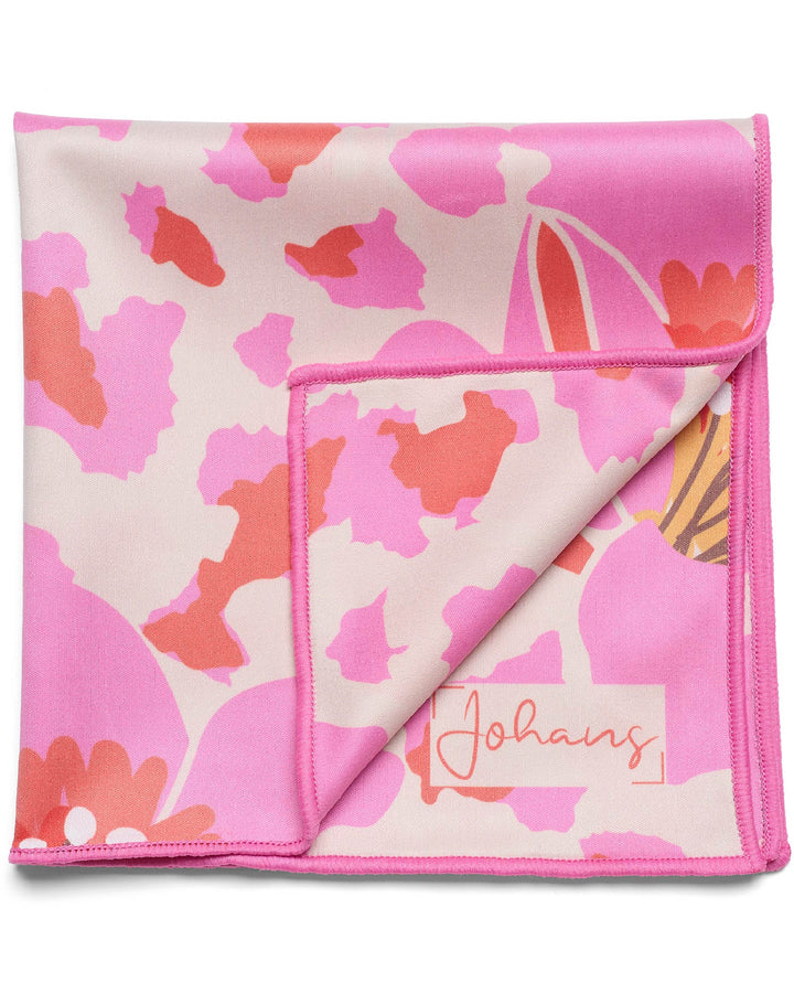 Brillen- und Displaytuch "Flowers"
