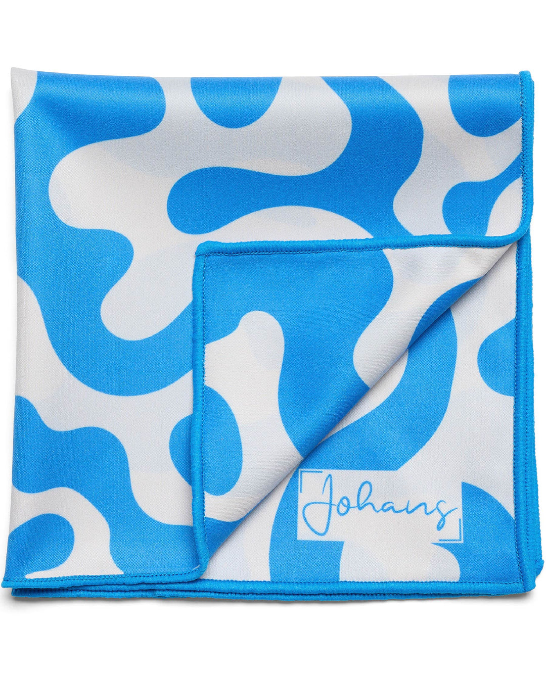Brillen- und Displaytuch "Blue Swirl"