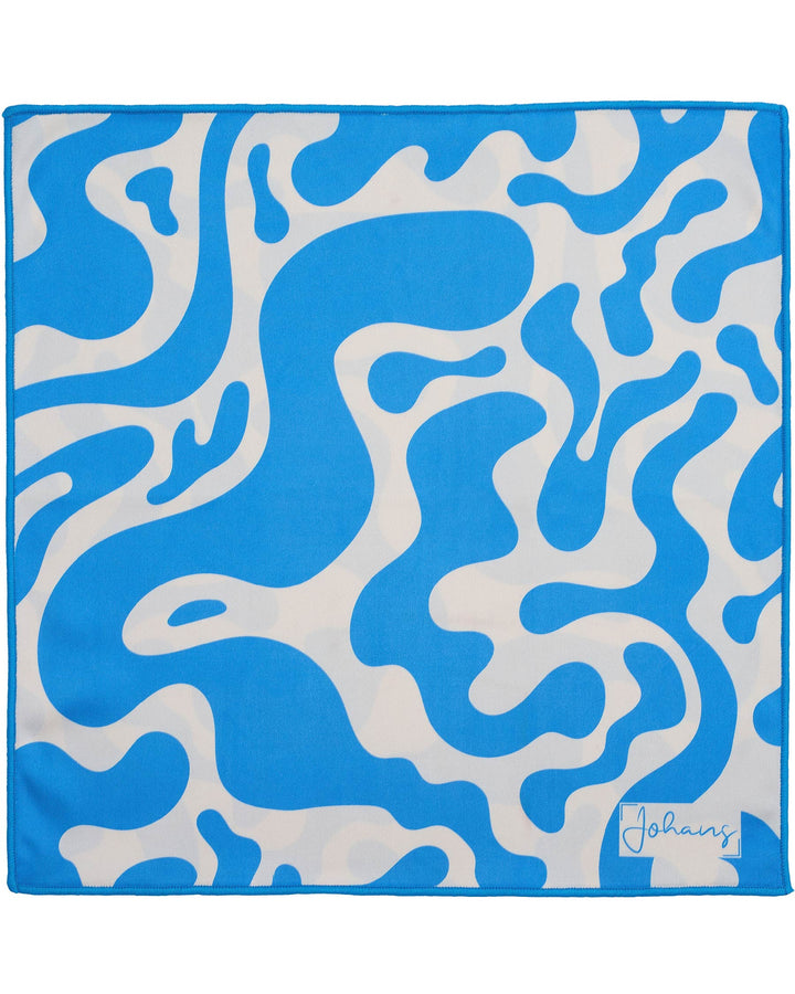 Brillen- und Displaytuch "Blue Swirl"