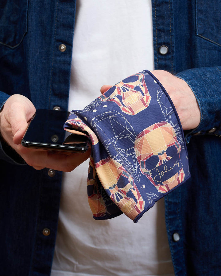 Brillen- und Displaytuch "Cranium"