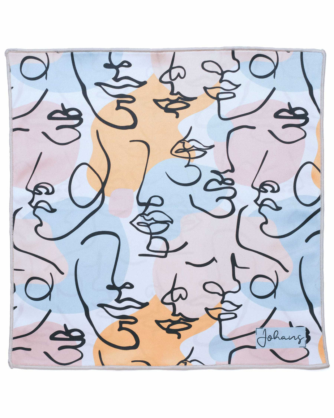 Brillen- und Displaytuch "Faces"