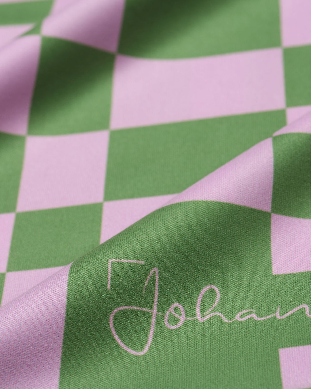 Brillen- und Displaytuch "Green Pink Square"