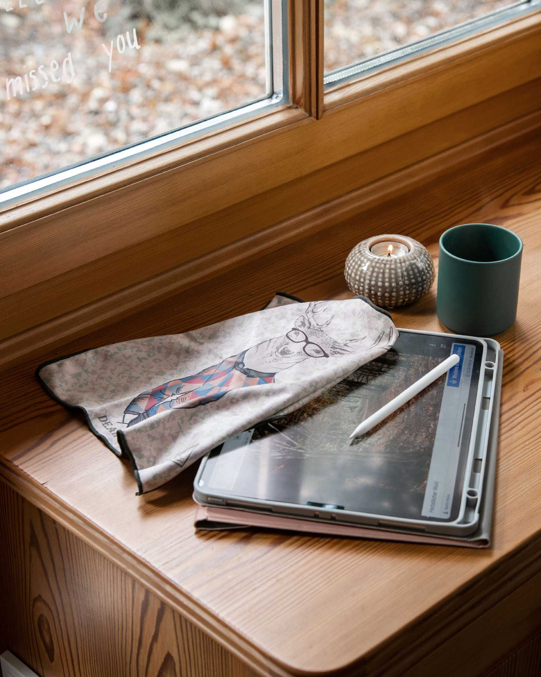 Brillen- und Displaytuch "Hipster"