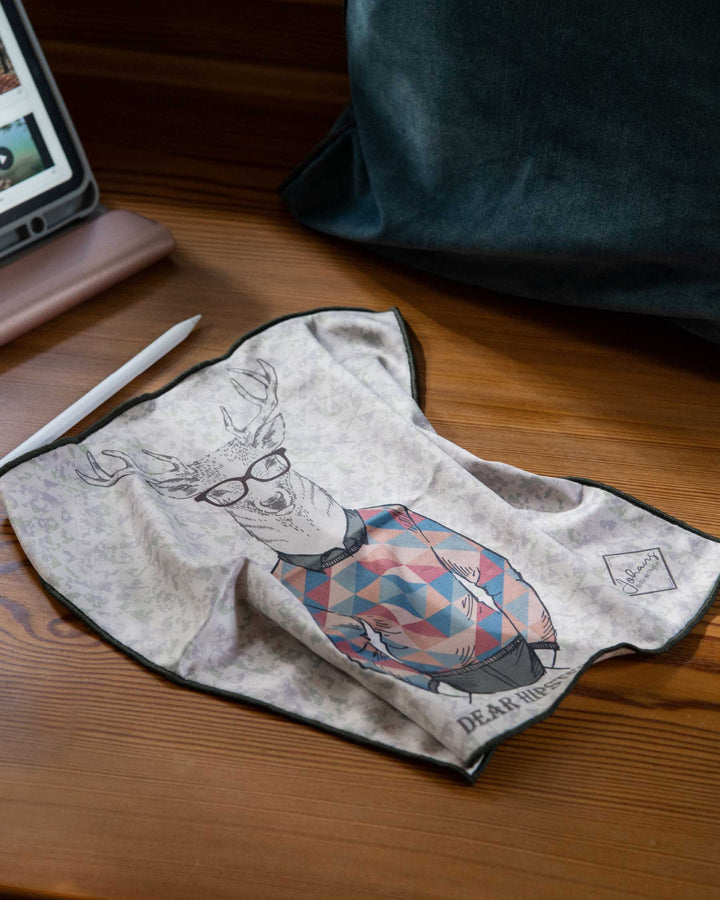 Brillen- und Displaytuch "Hipster"