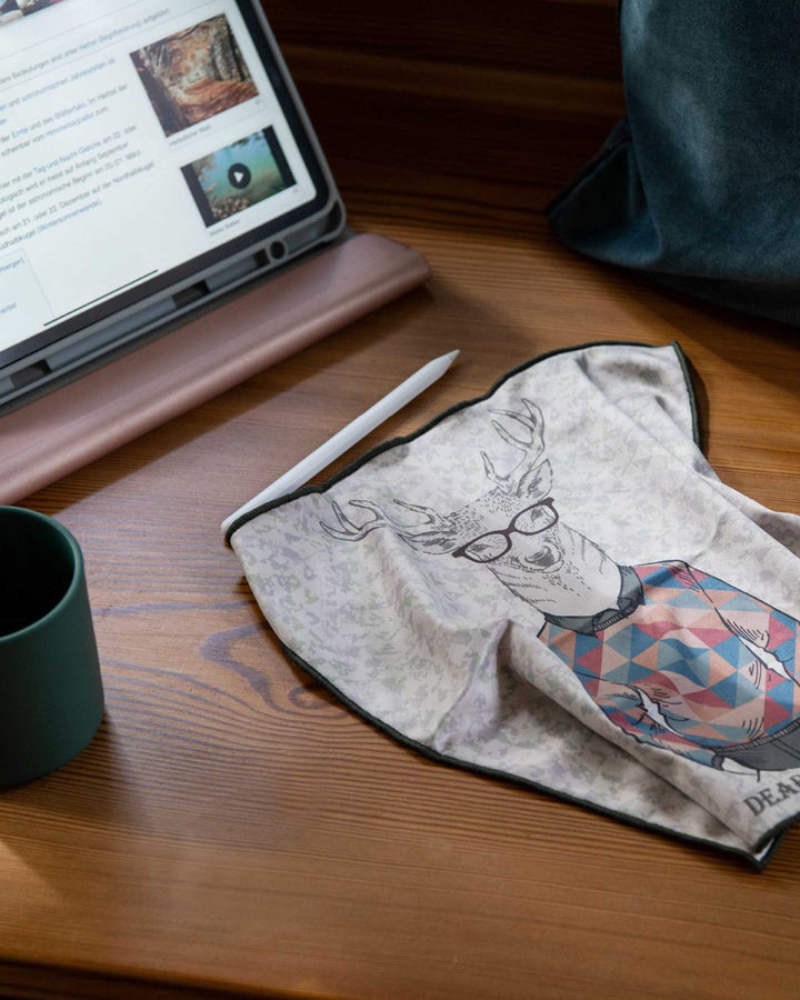 Brillen- und Displaytuch "Hipster"