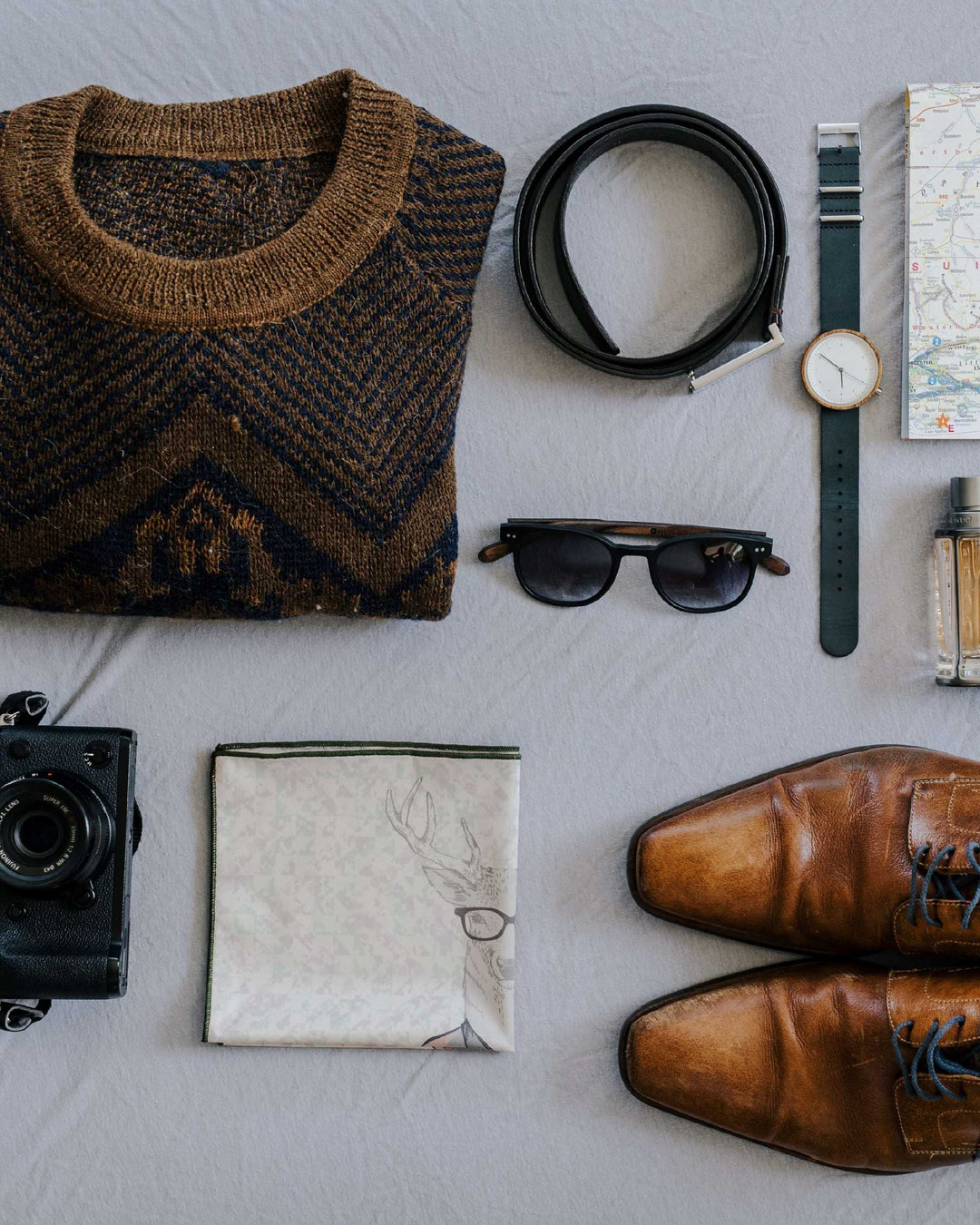 Brillen- und Displaytuch "Hipster"