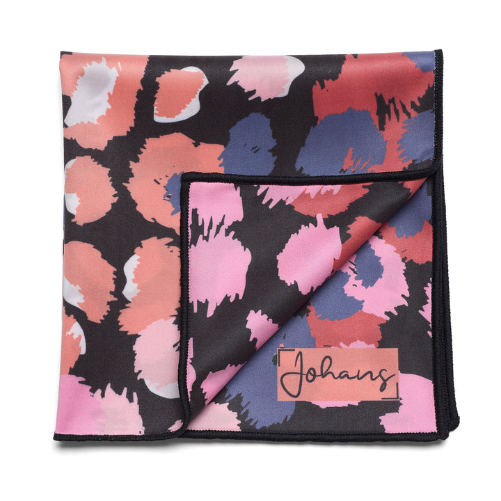 Brillen- und Displaytuch "Pink cheetah"
