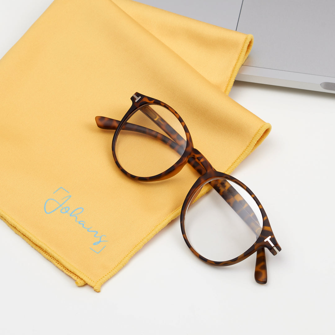 Brillen- und Displaytuch "Gelb"