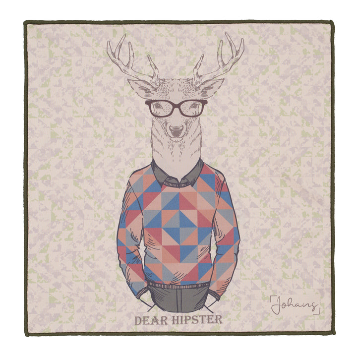 Brillen- und Displaytuch "Hipster"