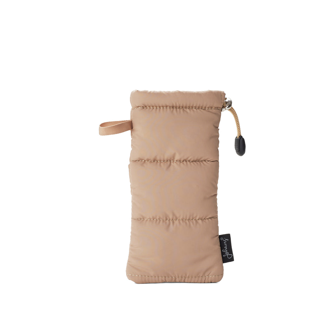 Brillenetui Puffy Bag "Beige"