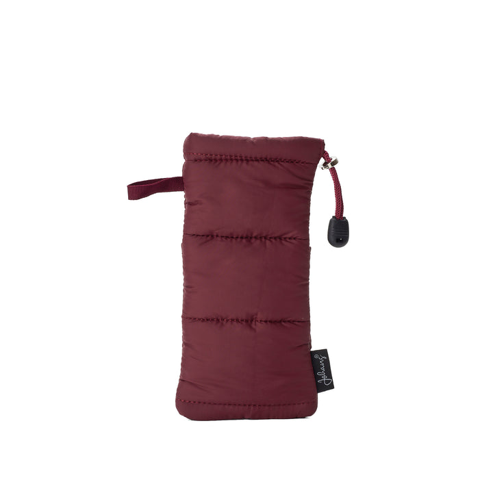 Brillenetui Puffy Bag "Bordeaux"