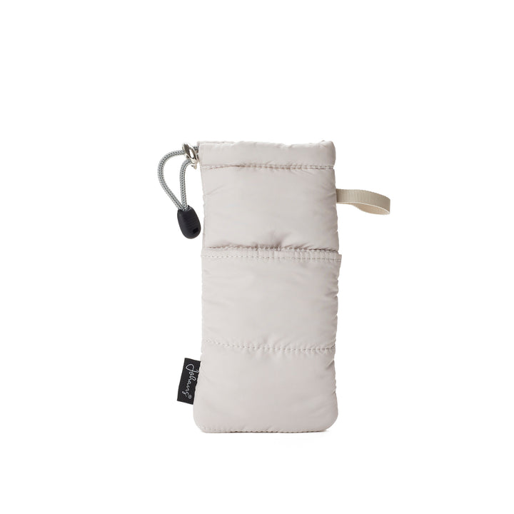 Brillenetui Puffy Bag "Off White"