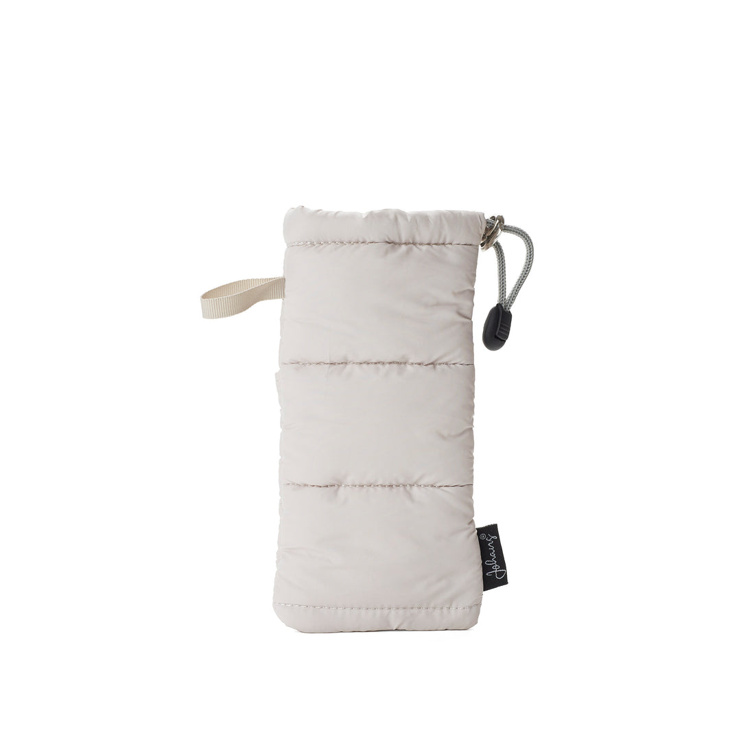 Brillenetui Puffy Bag "Off White"